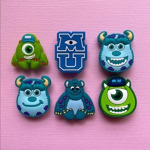 monsters inc croc charms